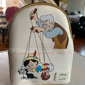 Pinocchio & Gapeto Mini Backpack Loungefly